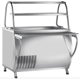 Прилавок холодильный Abat ПВВ(Н)-70М-НШ (210000001327) в ШефСтор (chefstore.ru)